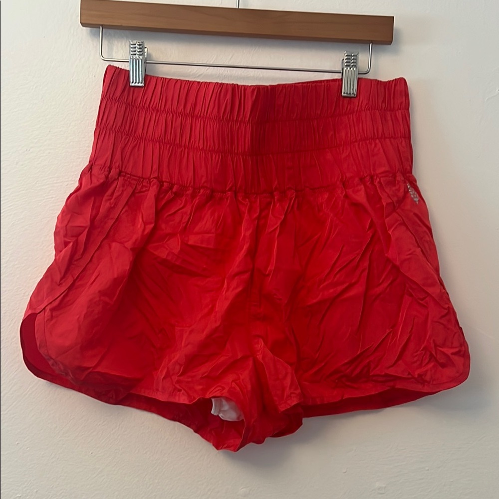 FP Movement by Free People Red Athletic Shorts